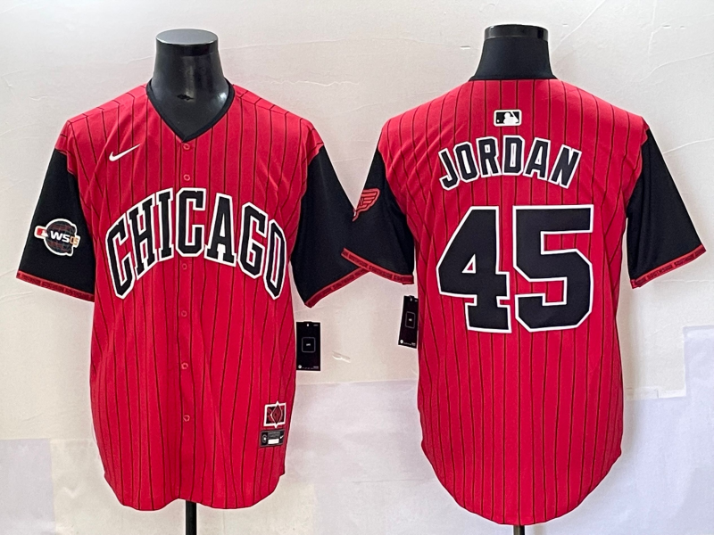 Men Chicago White Sox #45 Jordan red Nike MLB 2026 jersey 0654007